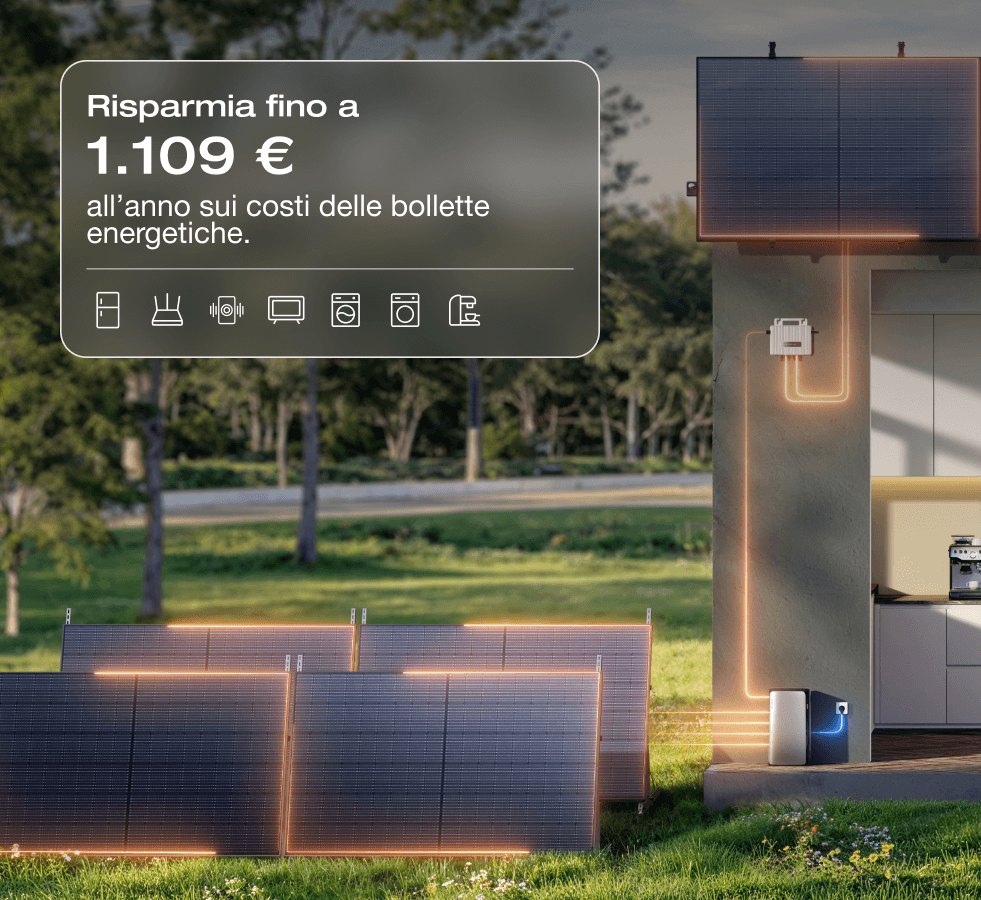 Punta ad azzerare costi ed emissioni:  metti l’energia solare al servizio della tua casa