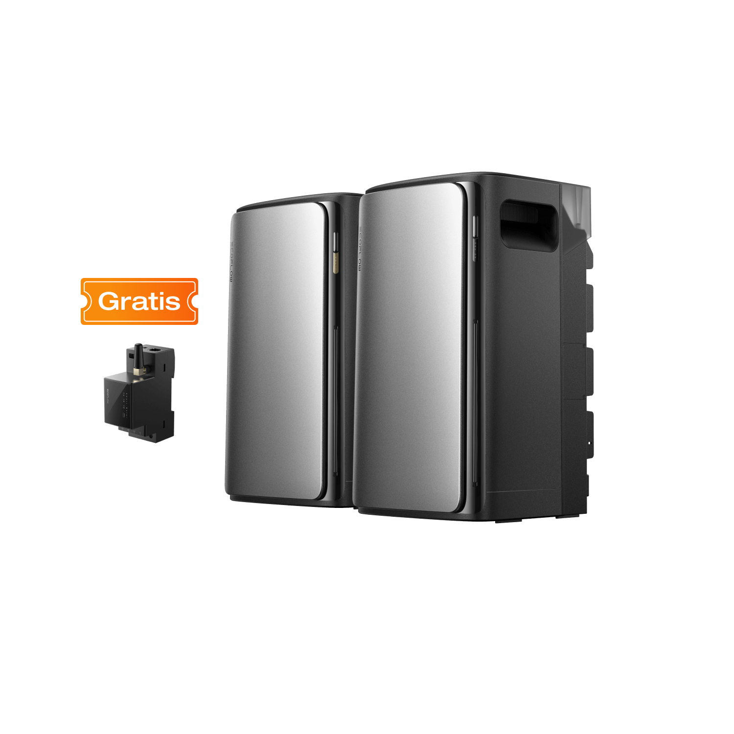 Kit Fotovoltaico con Accumulo EcoFlow STREAM BKW II EcoFlow Italia Set standard serie EcoFlow STREAM